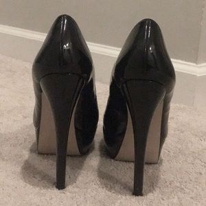 Black Patent Leather Heels Aldo Size 8